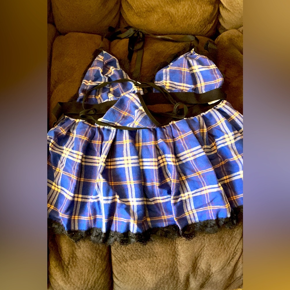 Sexy school girl costume/lingerie